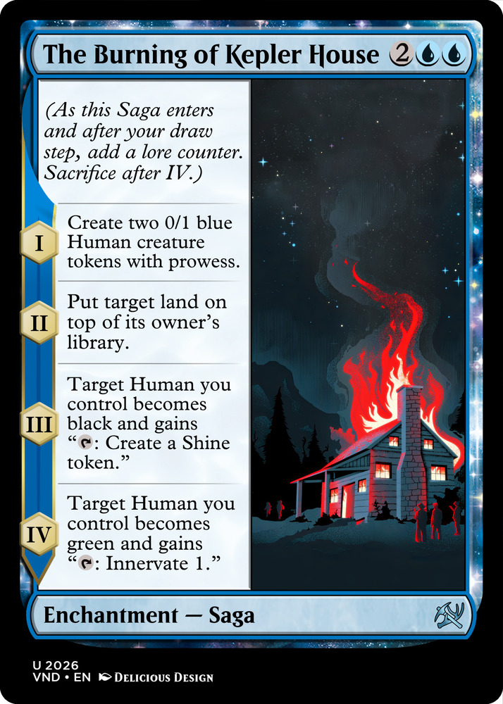 The Burning of Kepler House